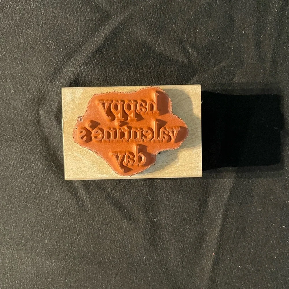 Paper Source “happy valentine’s day” Stamp